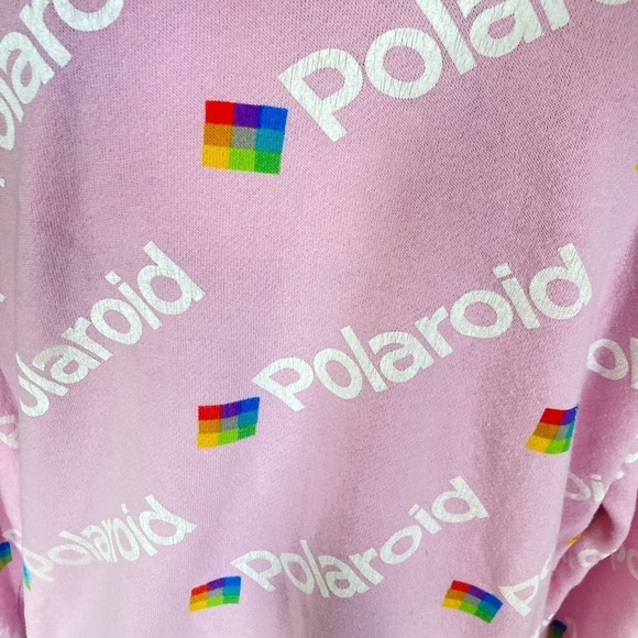 Polaroid hoodie womens M pink - Picture 7 of 8